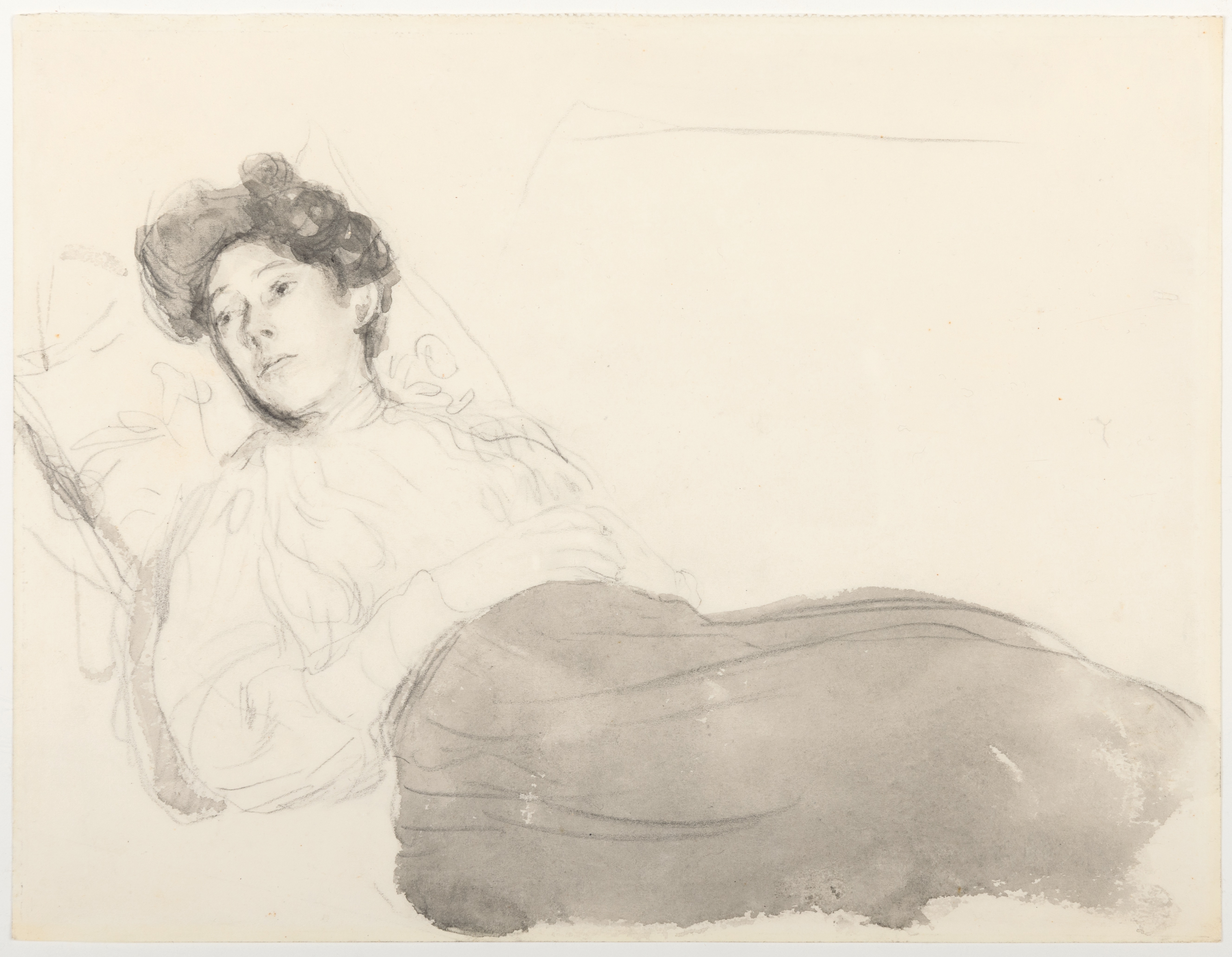Portrait of a Reclining Woman